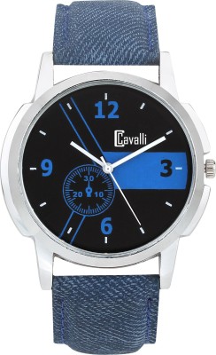 Cavalli CW 411 Exclusive Black Dial Chrome Case Watch  - For Men   Watches  (Cavalli)
