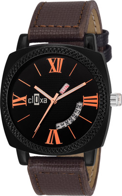 

cloxa Black Dial Dated Man's Watch Watch - For Men