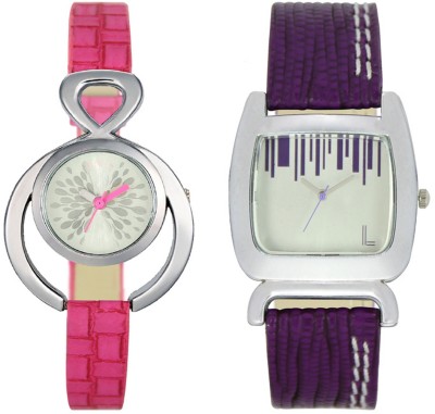 CM Women Watch Combo With Stylish Multicolor Dial Rich Look LRW24 Watch  - For Girls   Watches  (CM)