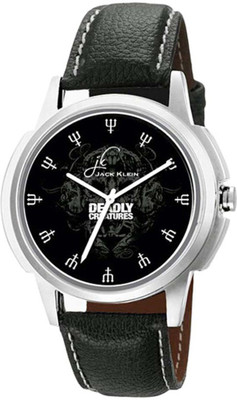 View Jack Klein Elegant and Stylish Round Black Dial Quartz Watch  - For Men Wrist Watches Price Online(Jack Klein)