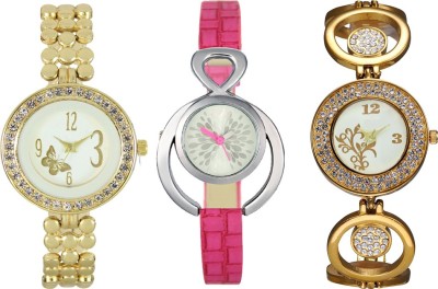 CM Women Watch Combo With Stylish Multicolor Dial Rich Look LRW037 Analog Watch  - For Girls   Watches  (CM)