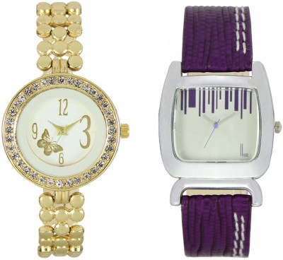 CM Women Watch Combo With Stylish Multicolor Dial Rich Look LRW17 Watch  - For Girls   Watches  (CM)