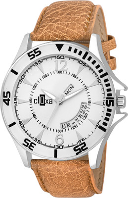 

cloxa White Dial Dated Man's Watch CD107 Watch - For Men