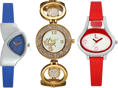 CM Women Watch Combo With Stylish Multicolor Dial Rich Look LRW051 Watch  - For Girls   Watches  (CM)
