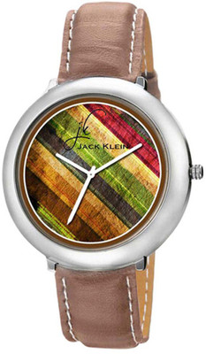 View Jack Klein Trendy Multicolor Dial Brown Strap Watch  - For Men Wrist Watches Price Online(Jack Klein)