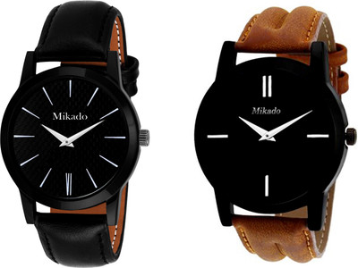 

Mikado New brown slim and cadilac design watch for men and boy's Watch - For Men