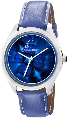 View Jack Klein Stylish Blue Round Dial Strap Quartz Watch  - For Men Wrist Watches Price Online(Jack Klein)