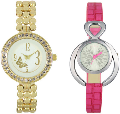 CM Women Watch Combo With Stylish Multicolor Dial Rich Look LRW15 Watch  - For Girls   Watches  (CM)