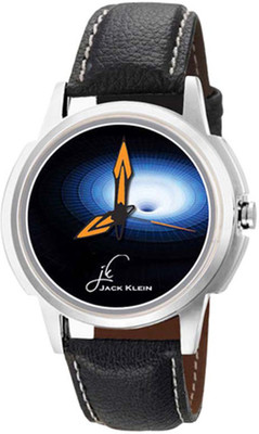 View Jack Klein Elegant Round Dial Black Strap Watch  - For Men Wrist Watches Price Online(Jack Klein)