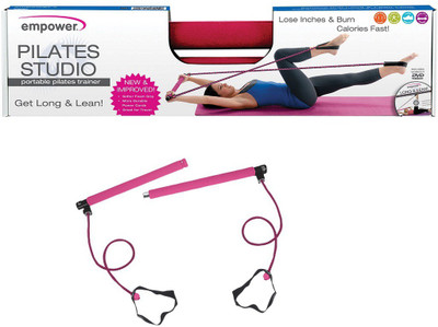 

IBS Portable Pirates Studio Strech Chord Bar Full Body Trainner Resistance Tube(Multicolor)