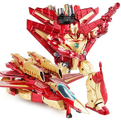

Emob Powerful Deformation Revenge Alliance Super Action Hero-Red(Multicolor)
