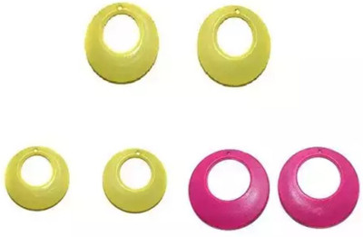 

BestUBuy Silk Thread earing mould chandbali small, medium and big - 30 pieces each
