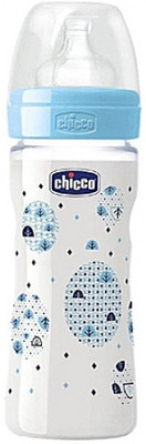 

Chicco Feeding Bottle - 250 ml(Blue)