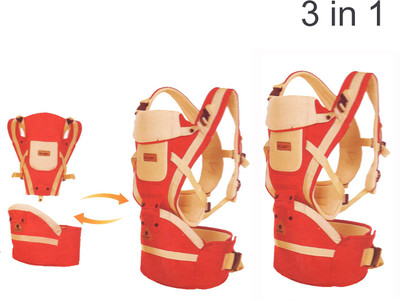

CureNext Willbaby Baby Carrier(Red, Front Carry facing in)