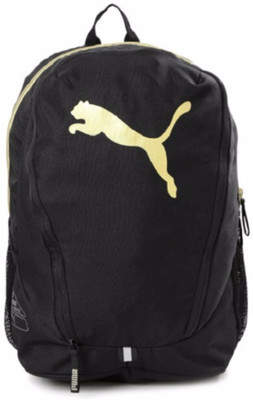 

Puma Unisex Catbalck Durabase 22 L Backpack(Black, Yellow), Beige;black