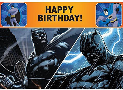 

PARTY PROPZ BATMAN BIRTHDAY DECORATION/ BACKDROP 7FT-5FT SET OF 1/ BATMAN PARTY SUPPLIES/ BACKDROP Banner(7 ft, Pack of 1)