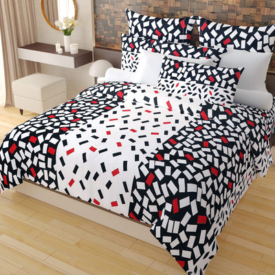 72% OFF on Home Candy 144 TC Cotton Double Abstract Bedsheet(1 Double Bedsheet, 2 Pillow Covers, Multicolor) 72% OFF on Home Candy 144 TC Cotton Double Abstract Bedsheet(1 Double Bedsheet, 2 Pillow Covers, Multicolor)