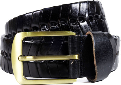 

Vogard Men & Women Casual, Party, Evening, Formal Black Genuine Leather Belt