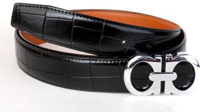 

In Touch Men Party, Formal, Evening Black Genuine Leather Belt