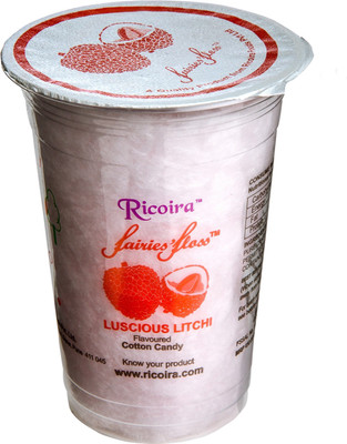 

fairies'floss flavoured Luscious Litchi Cotton Candy(Pack of 24)