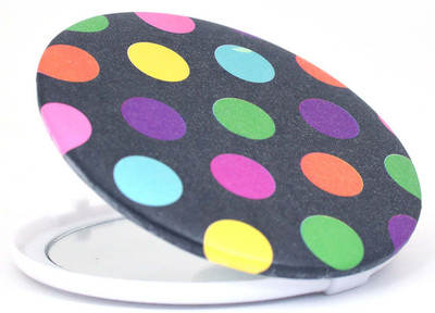 

Color Fever Compact Mirror - MULTI BLACK