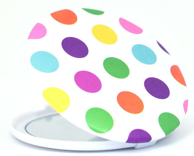 

Color Fever Compact Mirror - MULTI WHITE