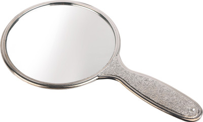 

Fantasy Mirror Large Handle Mirror for Shaving and Makeup - Circle