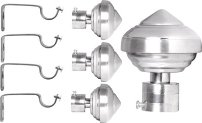 

S Decor Silver Rod Rail Bracket