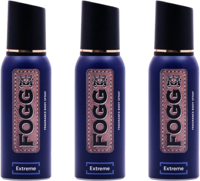 

Fogg EXTREME FRAGRANCE BODY SPRAY - PACK OF 3 Body Spray - For Men(120 ml, Pack of 3)