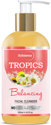 

St.Botanica Tropics Balancing Facial Cleanser (Skin Balancing Face Wash with Honey, Lemon, Papaya, Chamomile) Face Wash(200 ml)