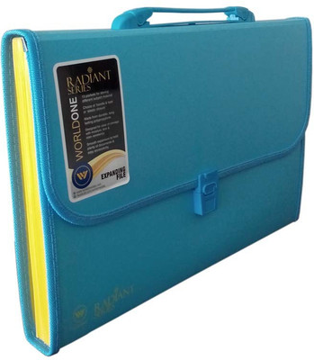 

World One Polypropylene Expanding Folder(Set Of 1, Phirozi)