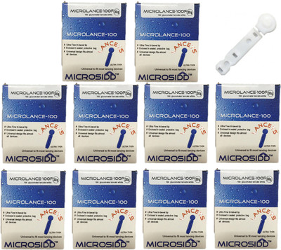 MICROSIDD whiteflat 1000 hospital pack Glucometer Lancets(1000)