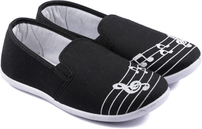 

Asian Boys & Girls Slip on Sneakers(Black