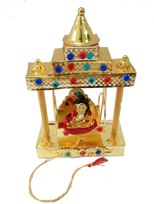 

Nitin collection Multicolor Krishna Ji Jhula Jhula