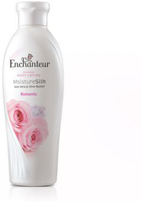 

Enchanteur Romantic Body Lotion with Silk Aloe Vera & Olive Butter(250 ml)