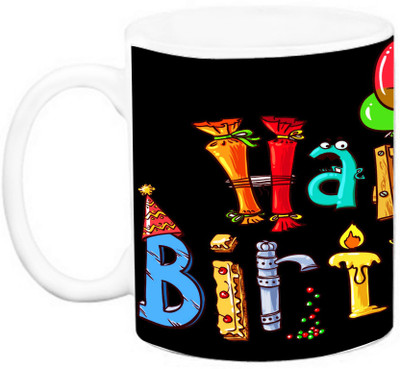 

EFW HAPPY BIRTHDAY - design 2 Ceramic Mug(325 ml), Multicolor