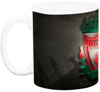 

EFW FOOTBALL CLUB - LIVERPOOL You'll never walk alone Ceramic Mug(325 ml), Multicolor