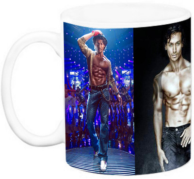 

EFW BOLLYWOOD ACTOR - TIGER SHROFF Ceramic Mug(325 ml), Multicolor