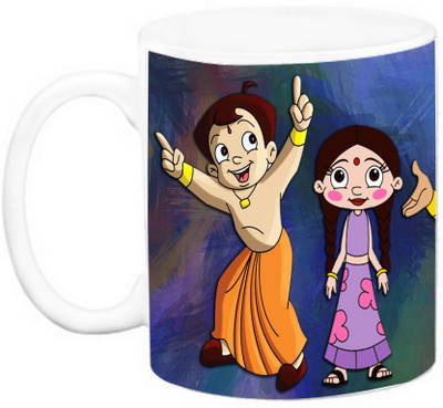 

EFW CARTOON - Kids - chotta bheem (Design 1) Ceramic Mug(325 ml), Multicolor
