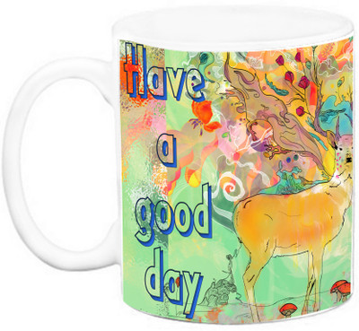 

EFW HAPPY BIRTHDAY - Have a good day Ceramic Mug(325 ml), Multicolor