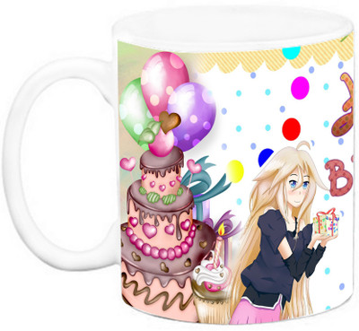 

EFW HAPPY BIRTHDAY - design 1 Ceramic Mug(325 ml), Multicolor