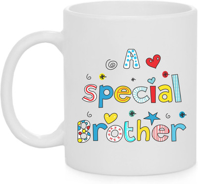 

A special brother Ceramic Ceramic Mug(350 ml), White