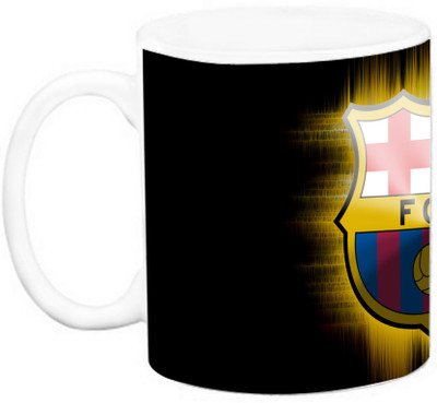 EFW FOOTBALL CLUB - BARCELONA (FCB) Ceramic Mug(325 ml), Multicolor