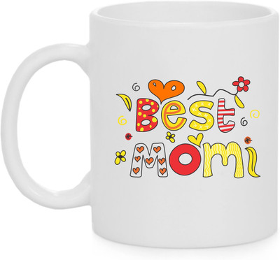 

Best Mom Coffee Ceramic Mug(350 ml), White