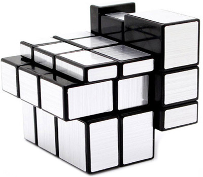 

dhawani marketing pvt.ltd Baby Hippo Silver Mirror Cube(Black)