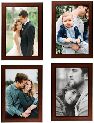 

Swadesi Stuff MDF Photo Frame(Brown, 4 Photos)