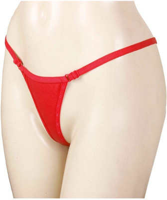 Asraw Women's G-string Red Panty(Pack of 1) available at flipkart for Rs.142