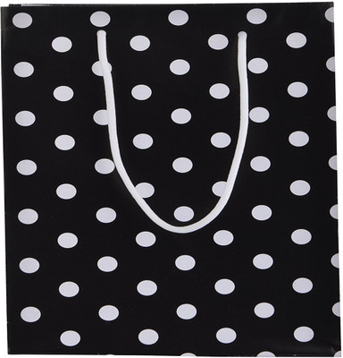 

PapertoBag Printed Party Bag(Black, Pack of 20)