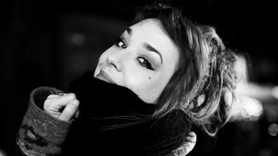 

zaz isabelle zheffrua french singer folk jazz bw on quality paper 13x19 Paper Print(19 inch X 13 inch, Rolled)