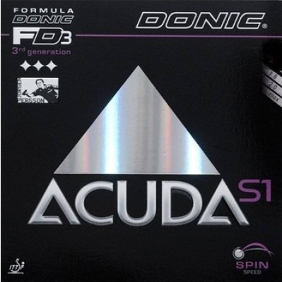 

Donic Accuda S1 Red 2 mm Table Tennis Rubber(Red)